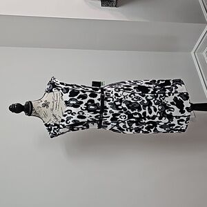 Nine West Black and White dress Size 2